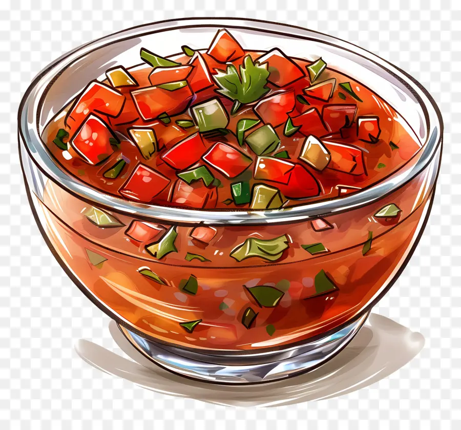 Bir Kase Salsa，Yiyecek PNG