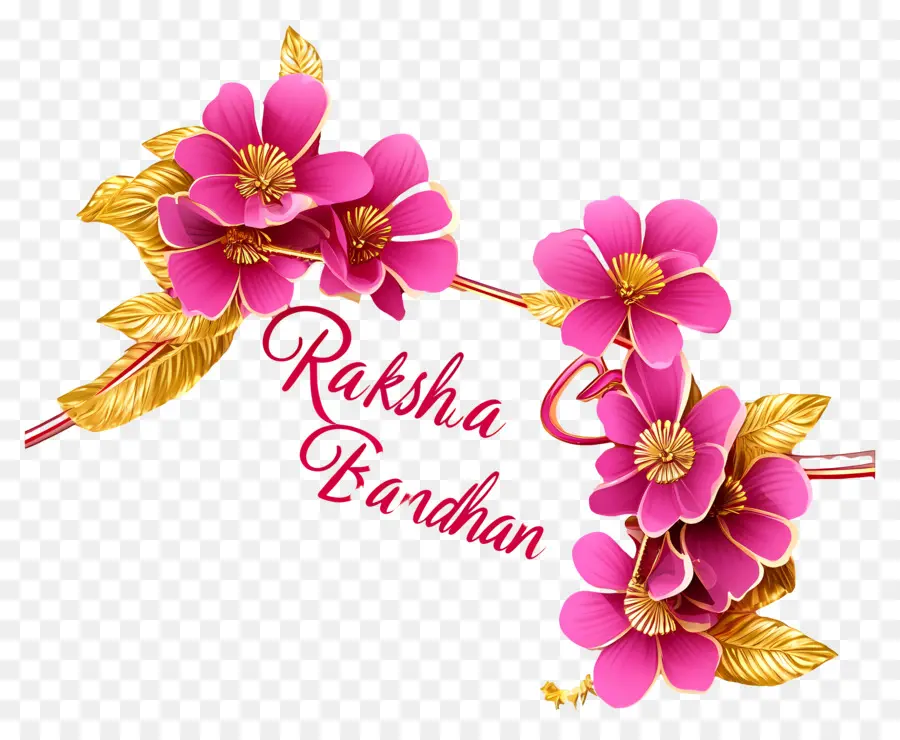 Raksha Bandhan，çiçekler PNG