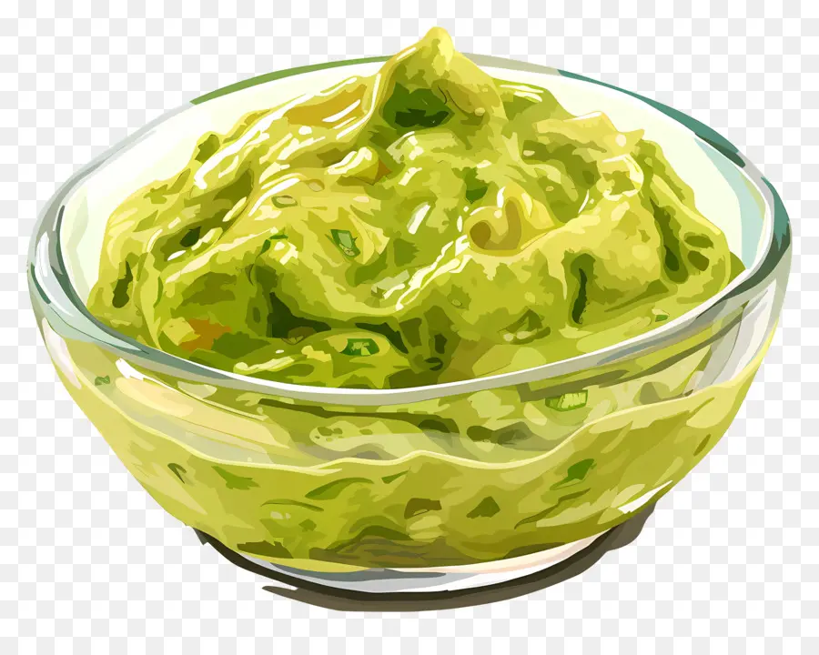 Yeşil Guacamole，Avokado PNG