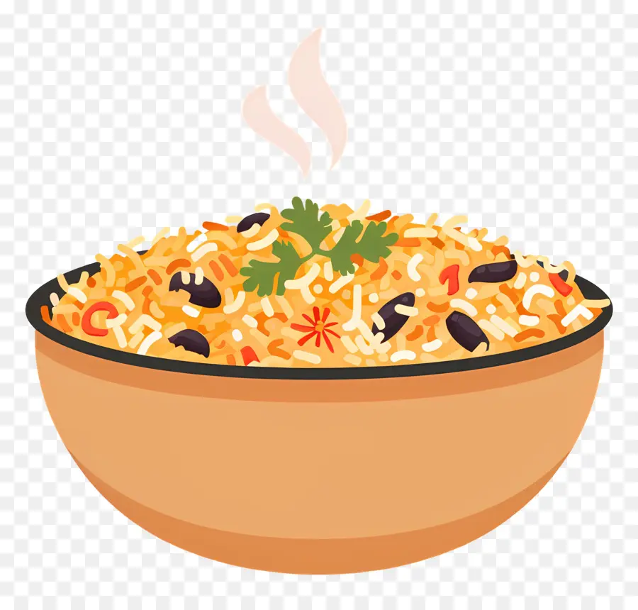 Biryani，Pirinç Kase PNG