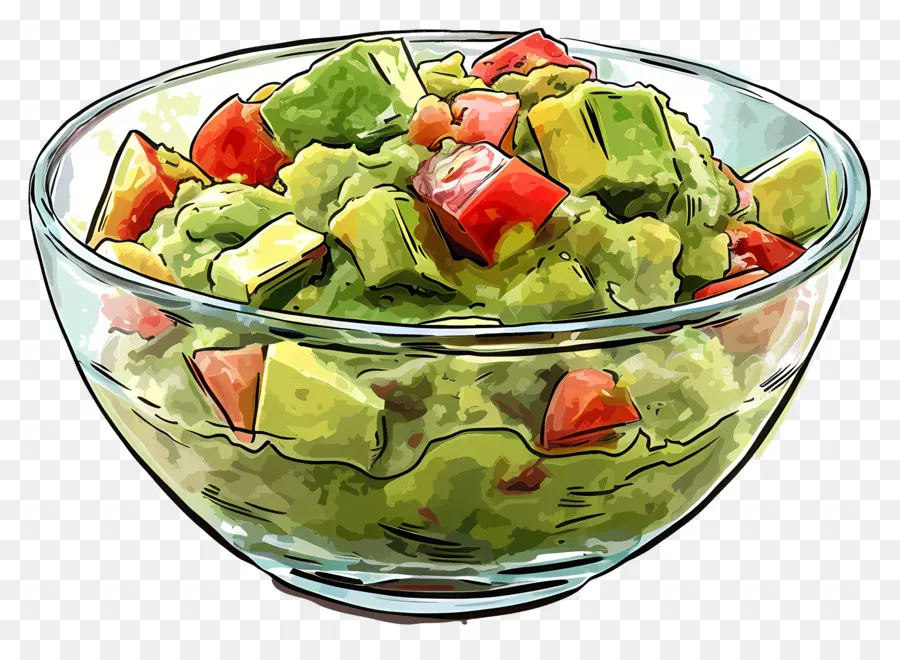 Guacamole，Avokado PNG