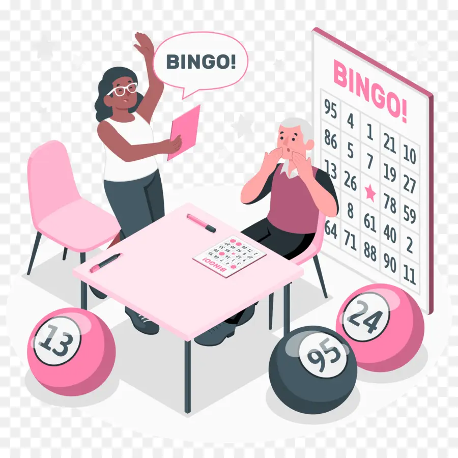 Bingo，Sayılar PNG