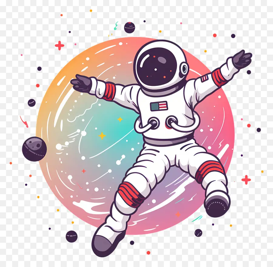 Astronot，Uzay Elbisesi PNG