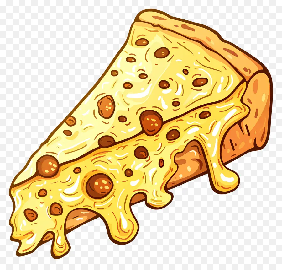 Pizza Dilimi，Peynir PNG