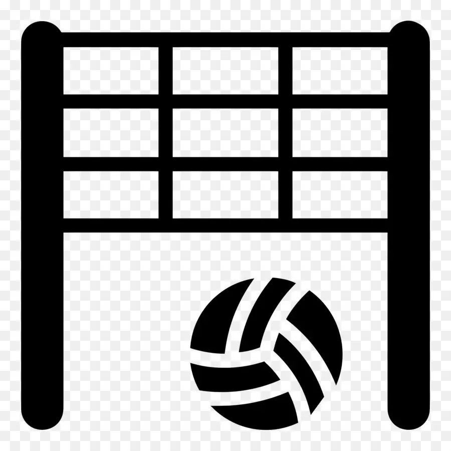 Voleybol Filesi，Voleybol Filesi Ve Topu PNG