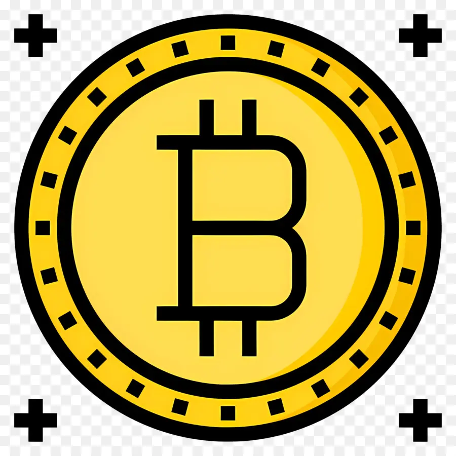 Kripto Para Birimi，Bitcoin Logosu PNG