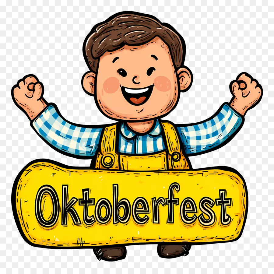 Oktoberfest，Gülümseyen Adam PNG