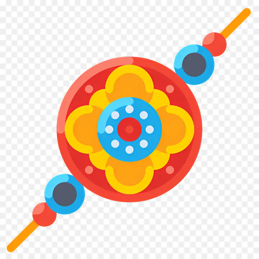 Raksha Bandhan，Renkli Rakhi PNG