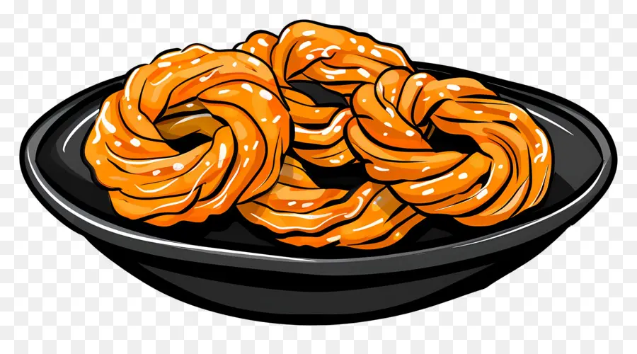 Jalebi，Tatlı Pasta PNG