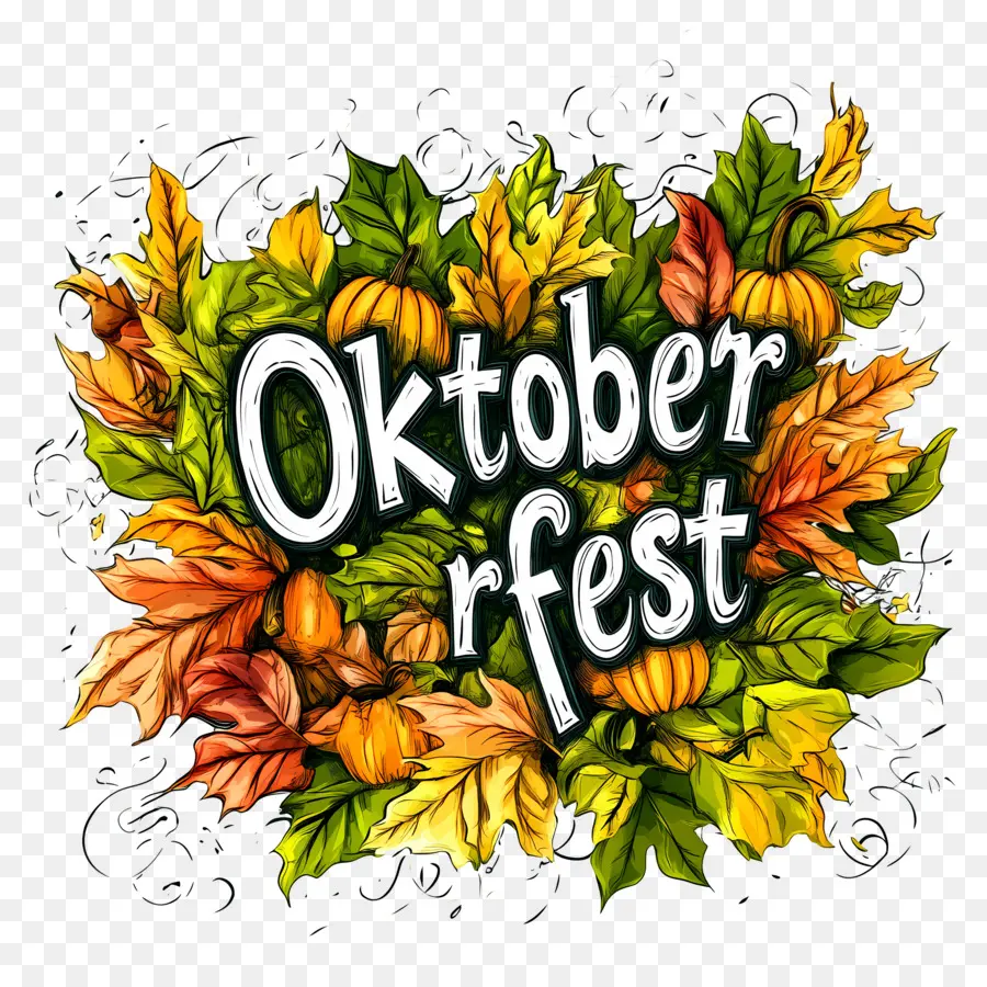 Oktoberfest，Yapraklar PNG