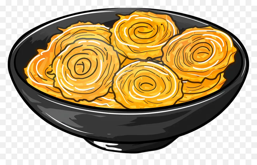 Jalebi，Kızarmış Atıştırmalıklar PNG