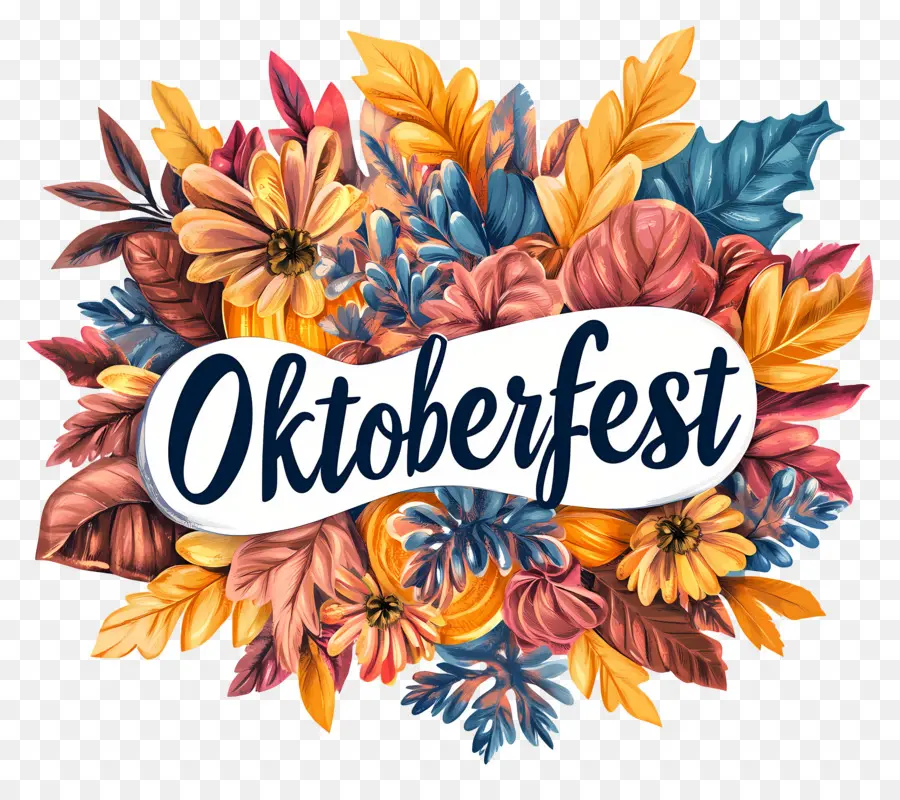 Oktoberfest，Çiçekler PNG