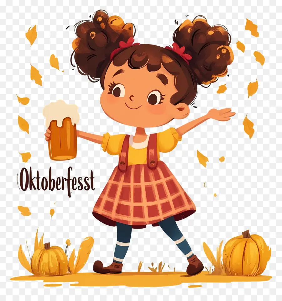 Oktoberfest，Bira Ile Kız PNG