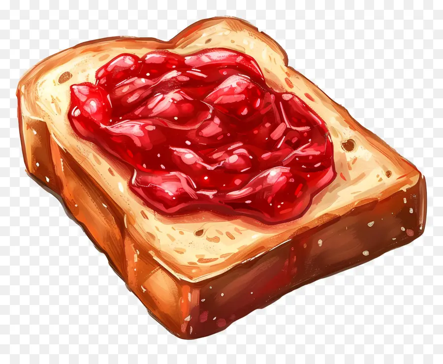 Tost Reçeli，Reçelli Tost PNG