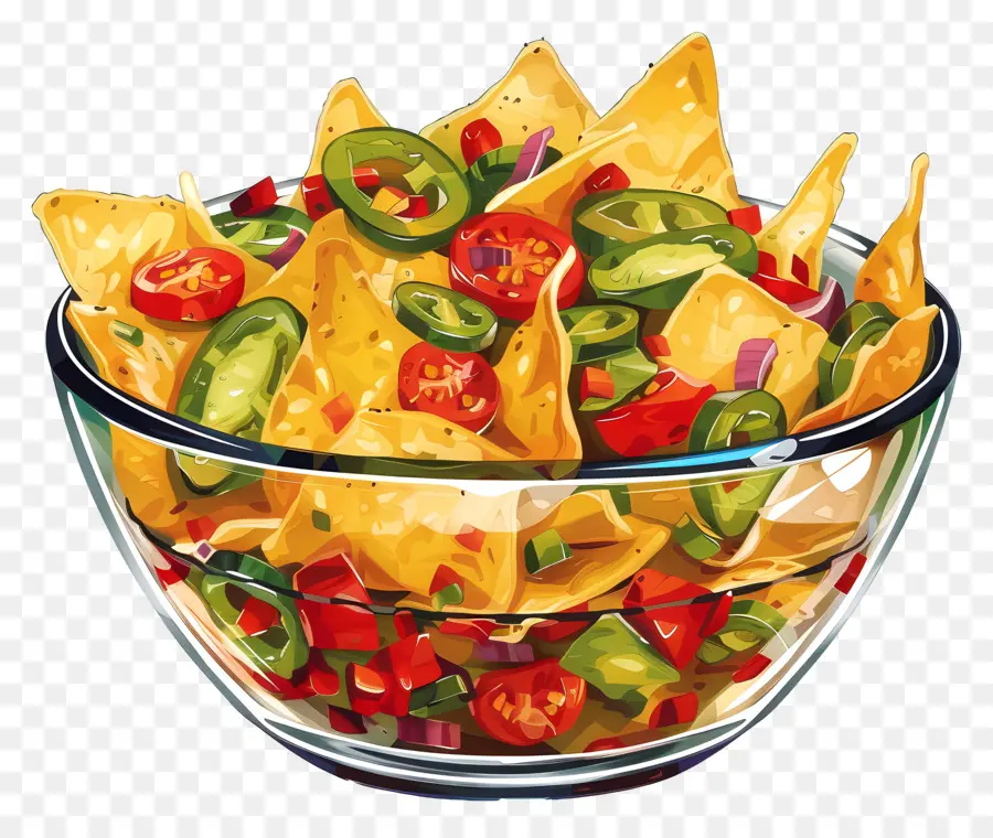 Bir Kase Nachos，Atıştırmalık PNG