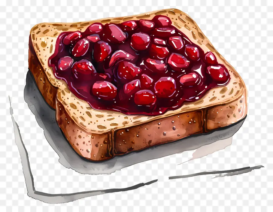 Tost Reçeli，Reçelli Tost PNG