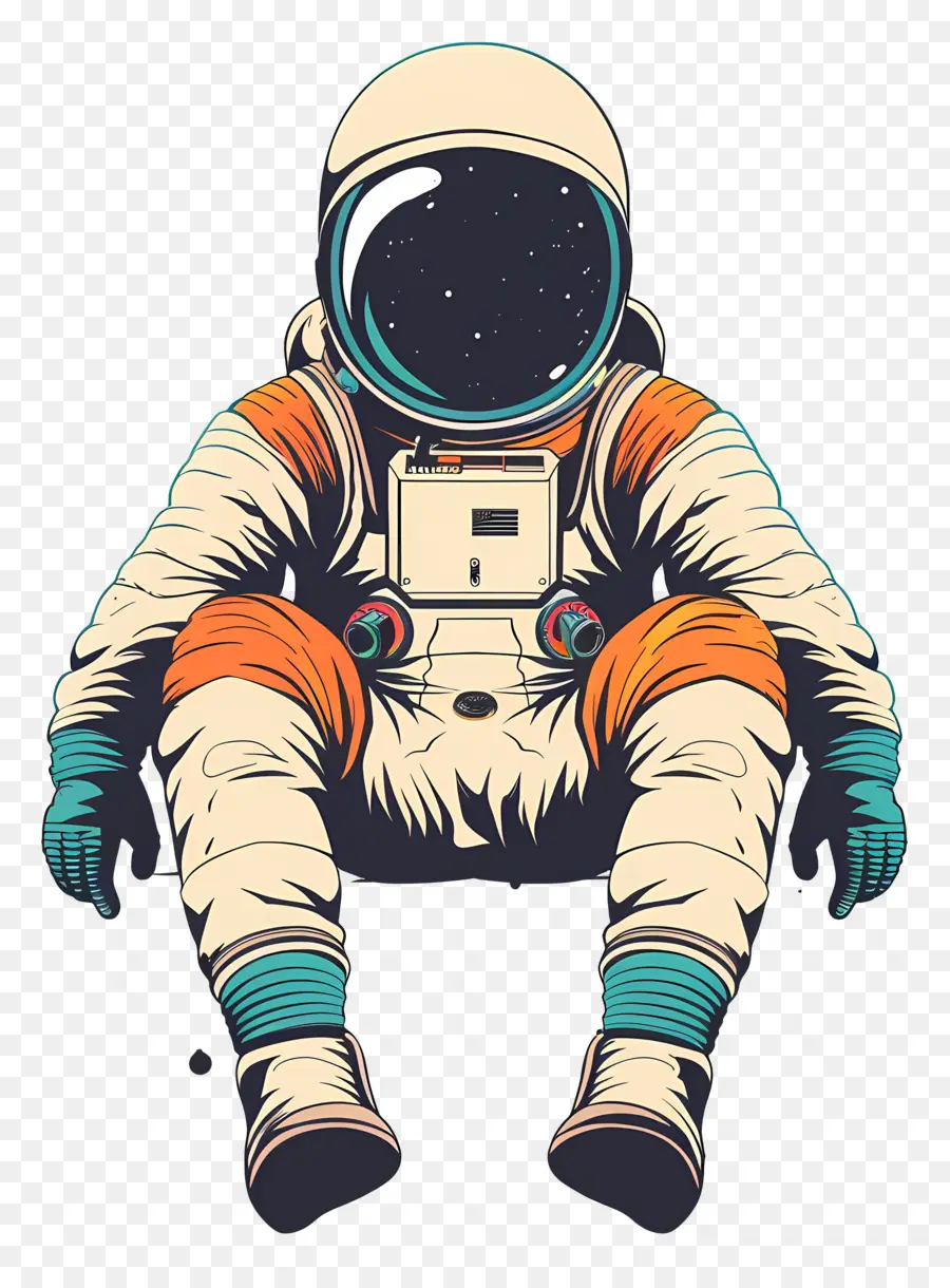 Astronot，Uzay Elbisesi PNG