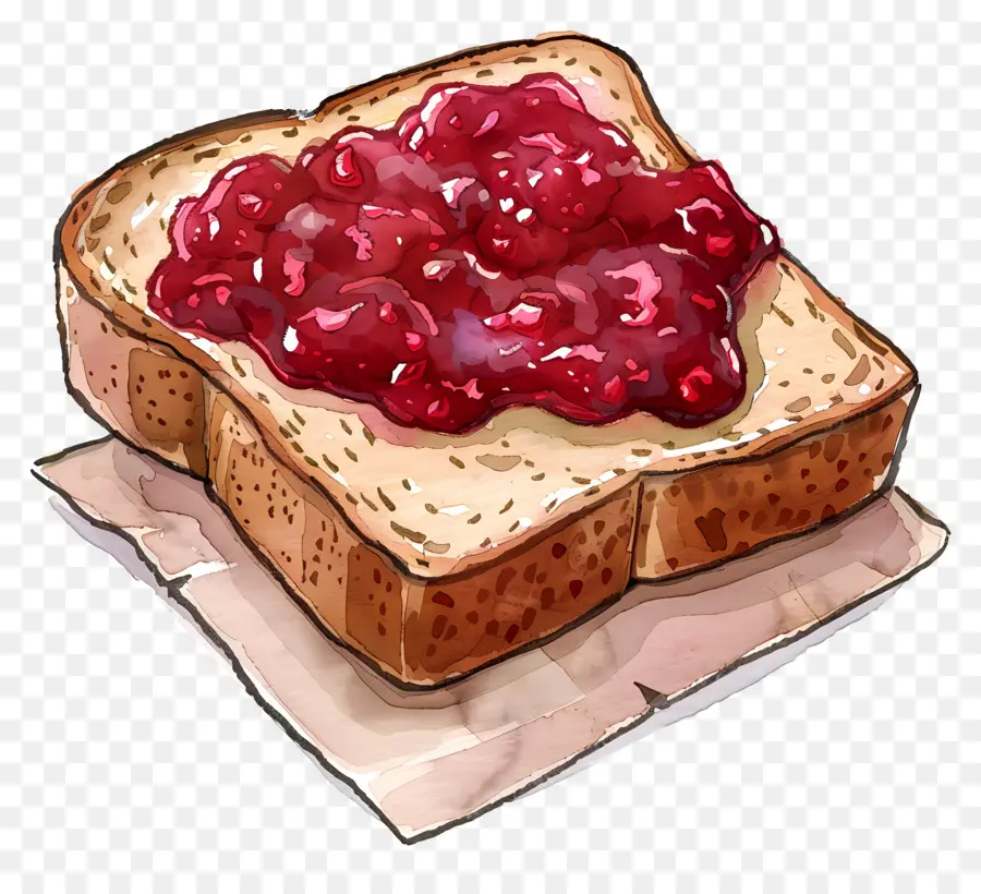 Tost Reçeli，Reçelli Tost PNG