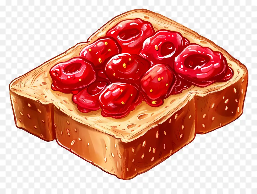 Tost Reçeli，Reçelli Tost PNG