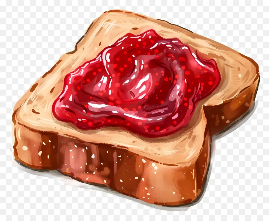 Tost Reçeli，Reçelli Tost PNG