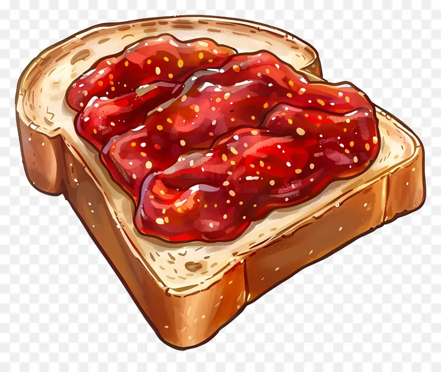 Tost Reçeli，Reçelli Tost PNG