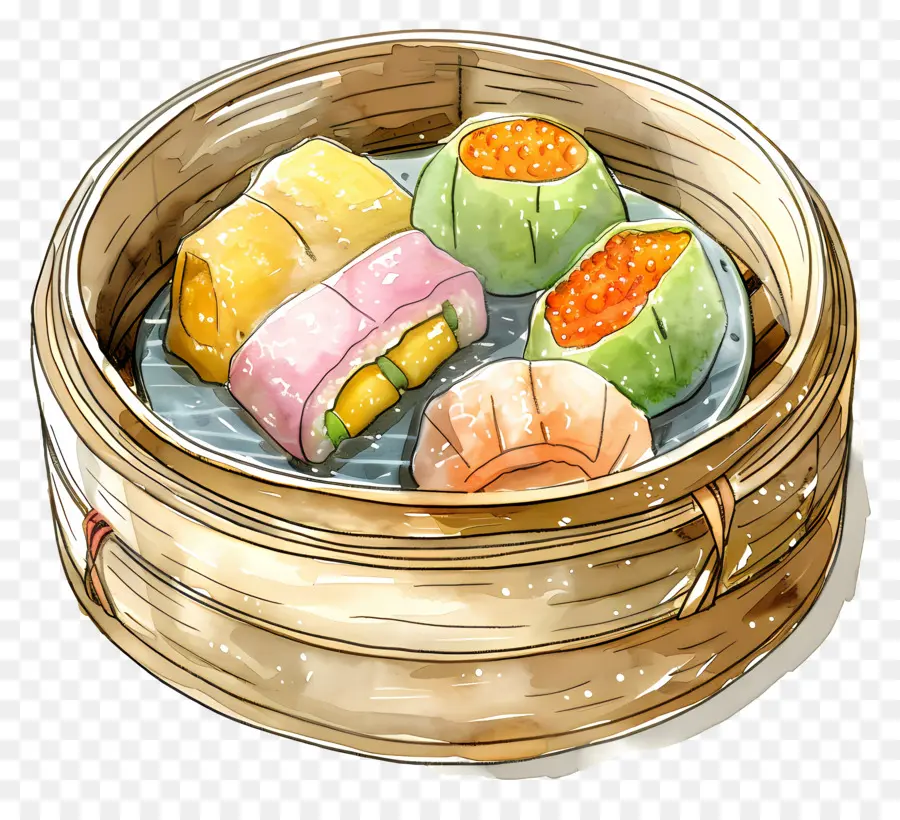 Dim Sum，Buğulanmış PNG