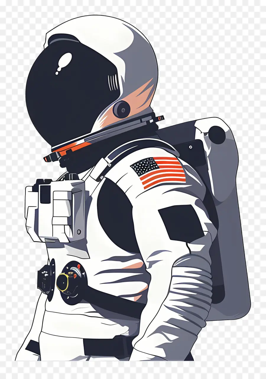 Astronot，Uzay Elbisesi PNG