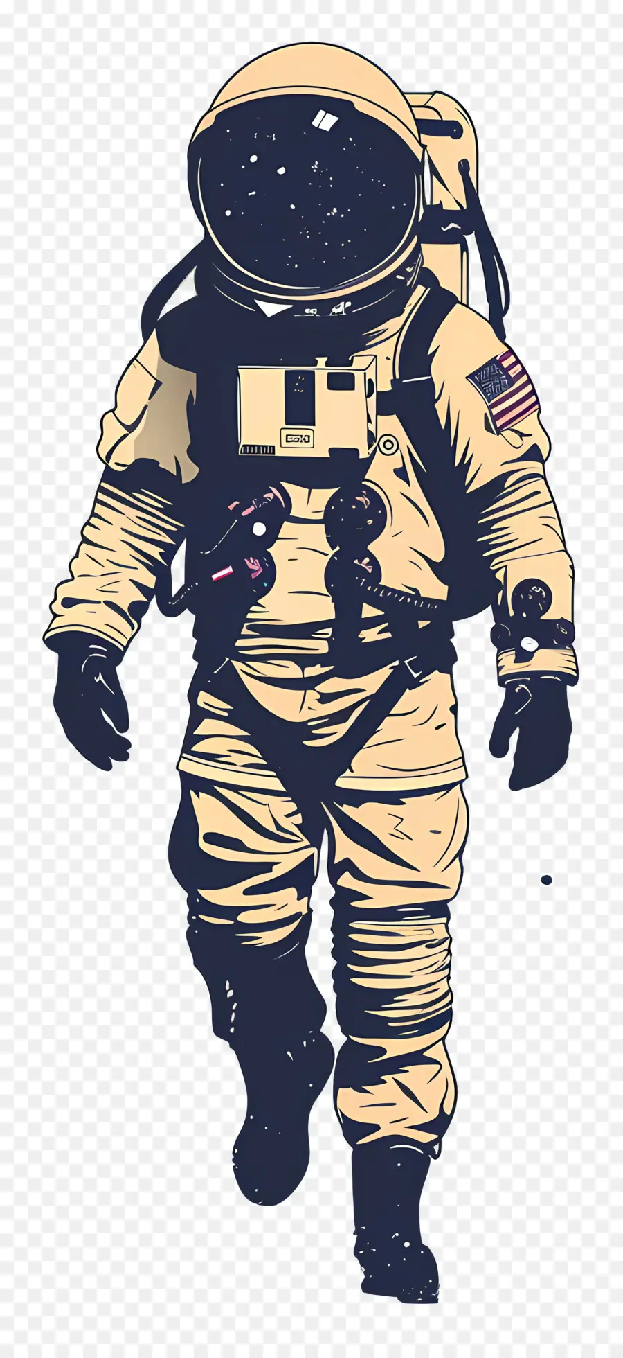 Astronot，Uzay Elbisesi PNG