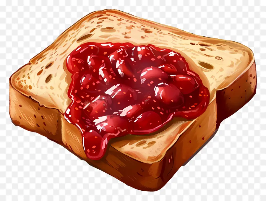 Tost Reçeli，Reçelli Tost PNG