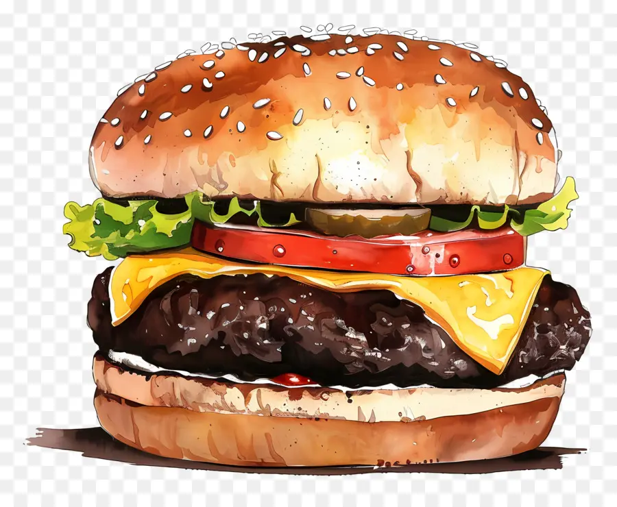 Hamburger，Cheeseburger PNG