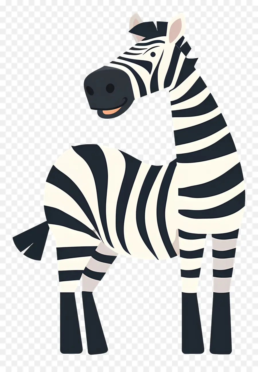 Karikatür Zebra，Zebra PNG