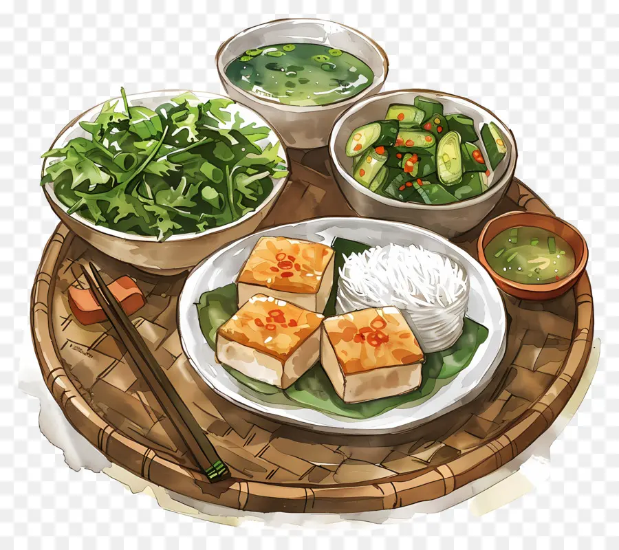 Vietnamca Gıda，Tofu PNG