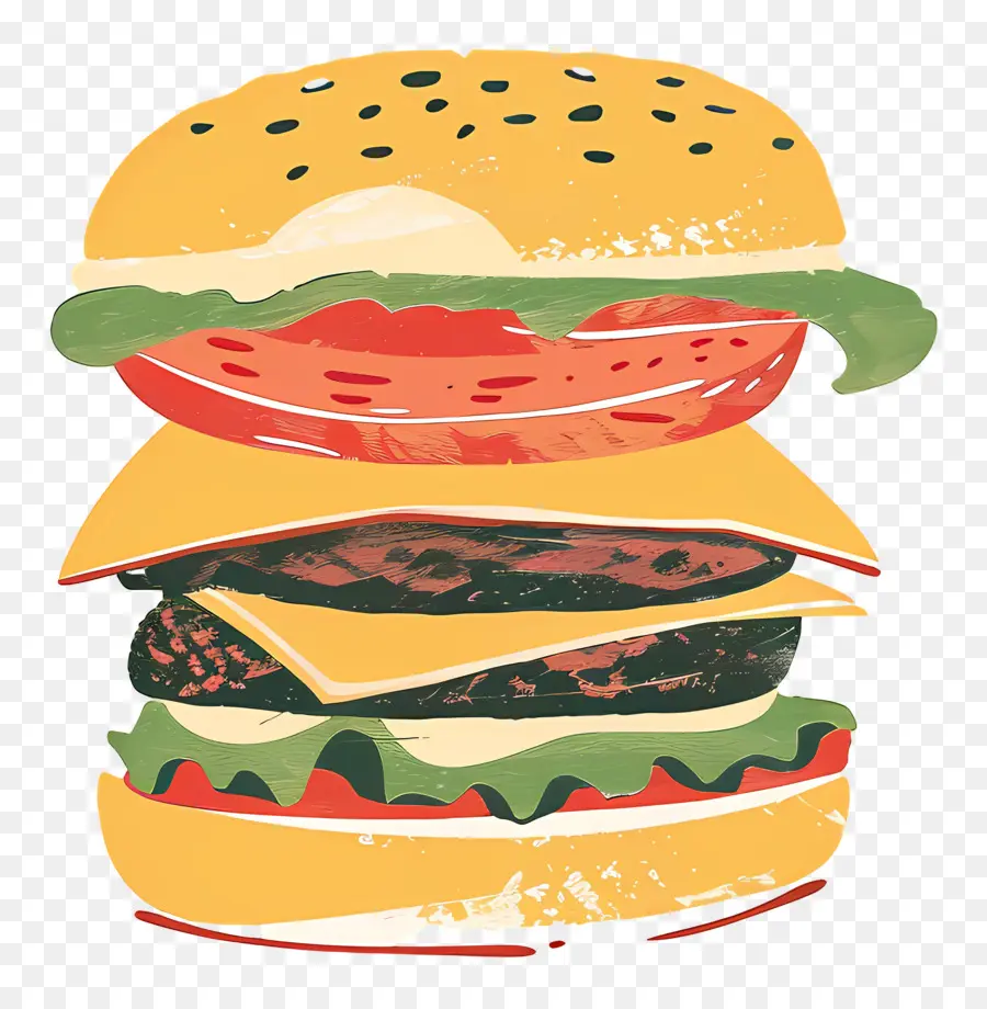 Hamburger，Marul PNG