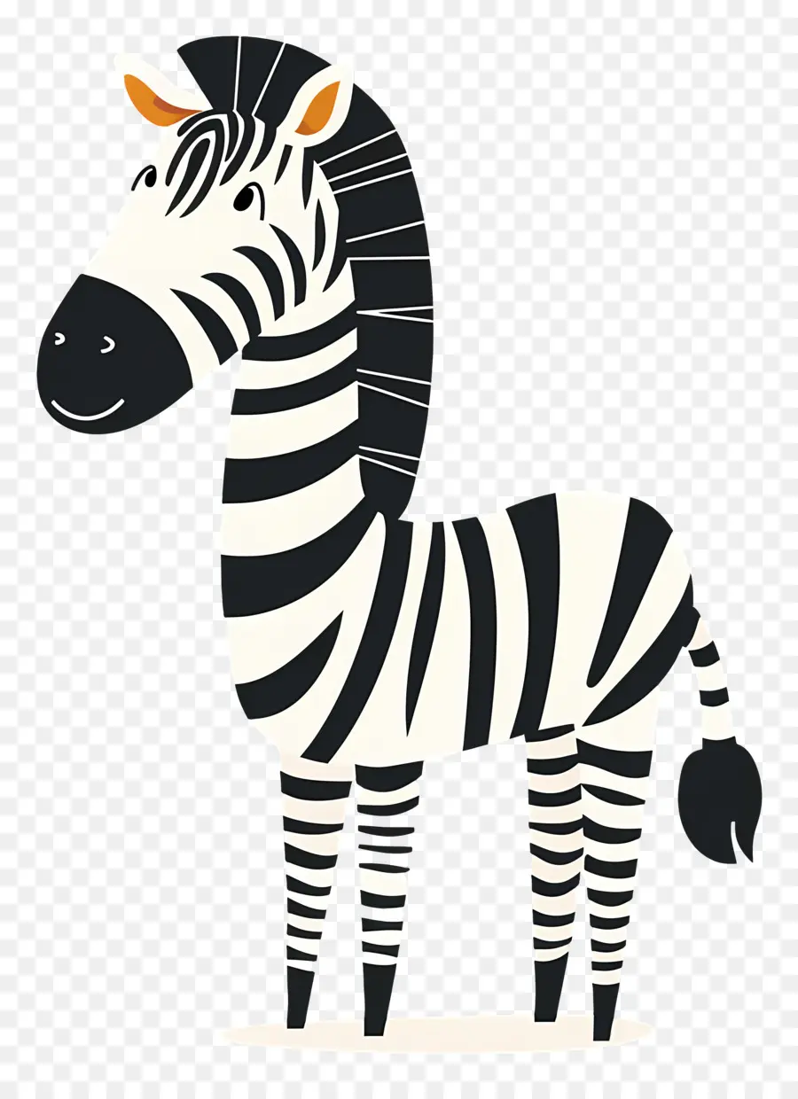 Karikatür Zebra，Zebra PNG