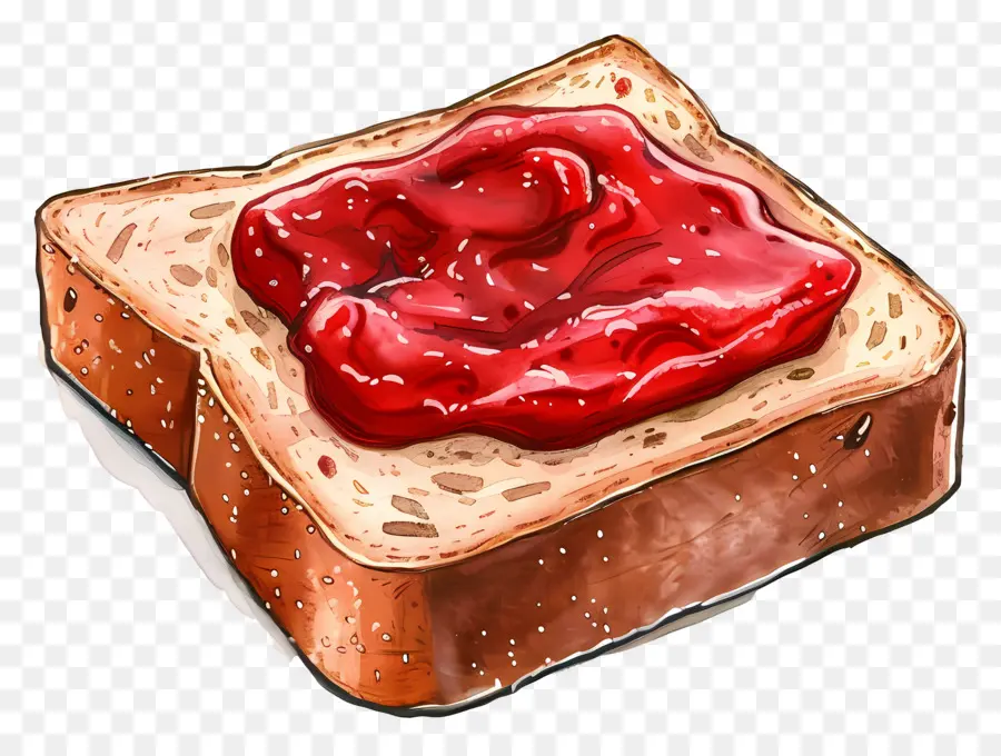 Tost Reçeli，Reçelli Tost PNG