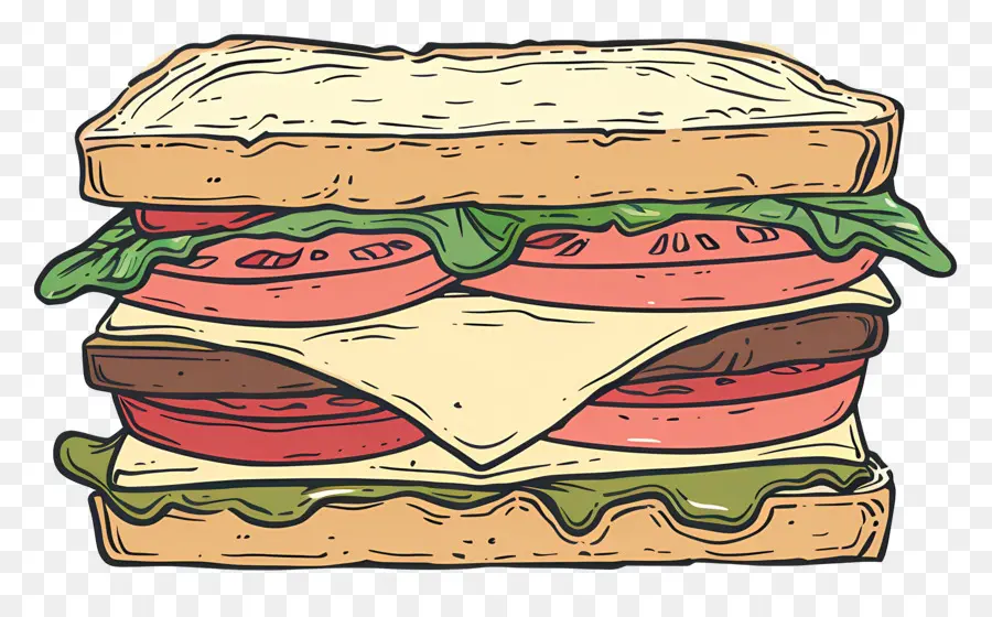 Sandviç，Hamburger PNG