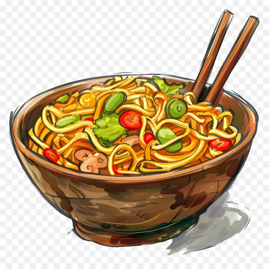 Lo Mein，Spagetti PNG