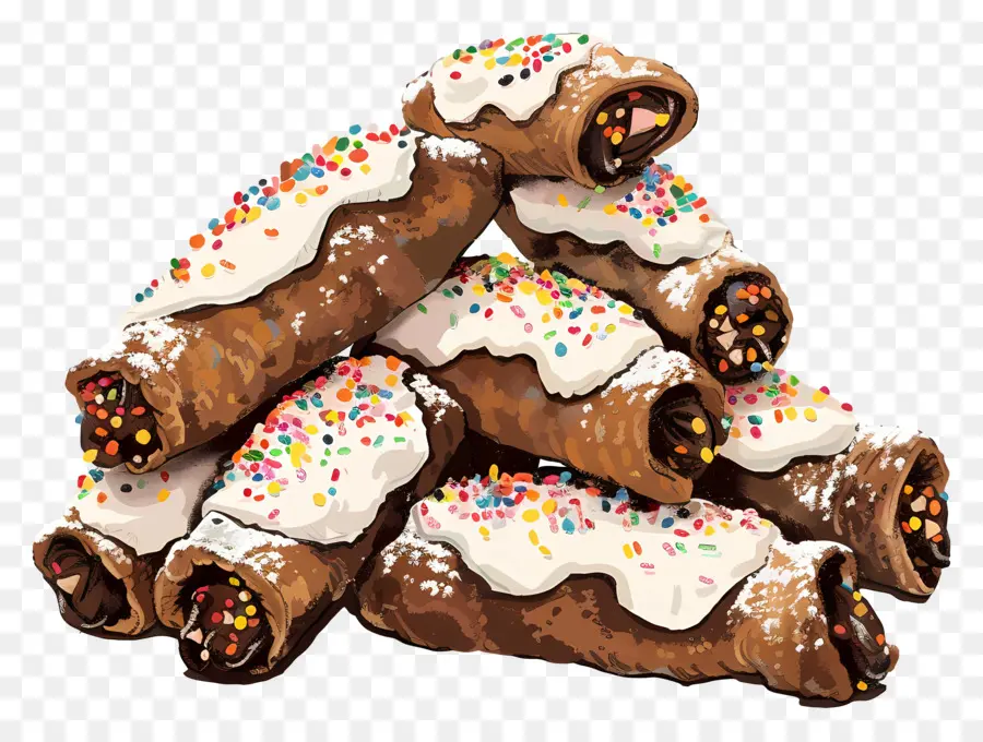 Cannoli，Pasta PNG