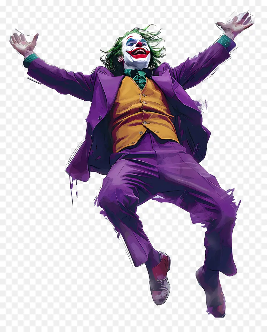 Joker，Renkli Palyaço PNG