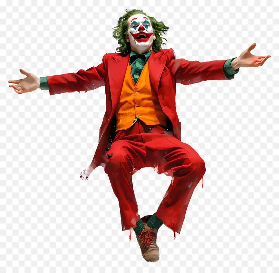 Joker，Renkli Palyaço PNG