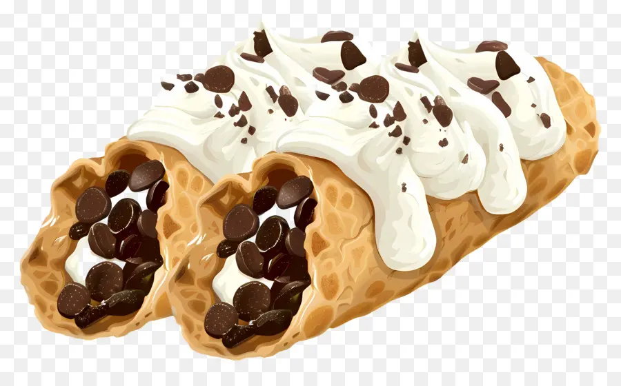 Cannoli，Krem PNG