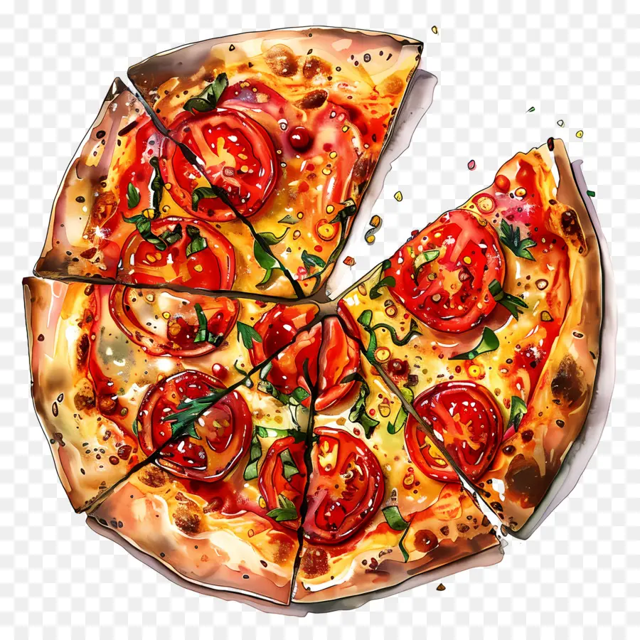 Pizza，Dilim PNG