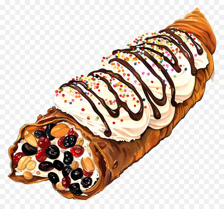 Cannoli，Pasta PNG