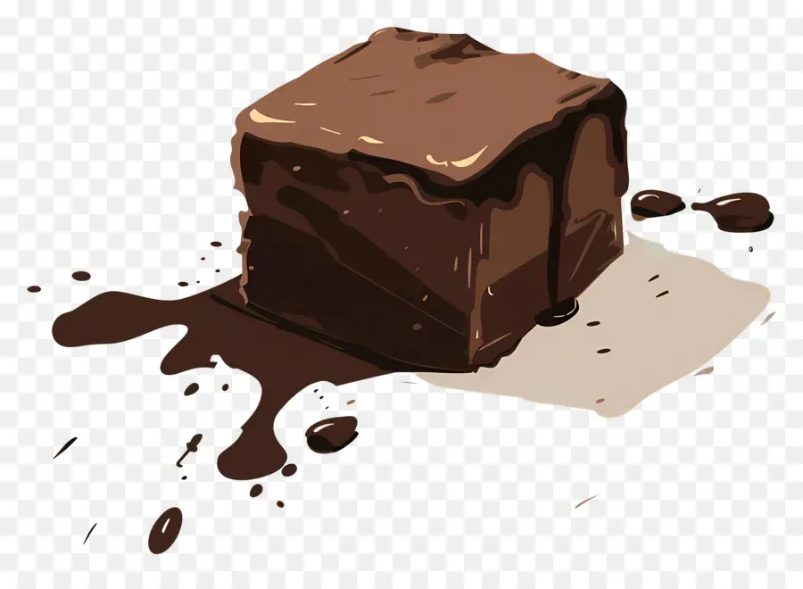 Şekerleme，Çikolatalı Browni PNG