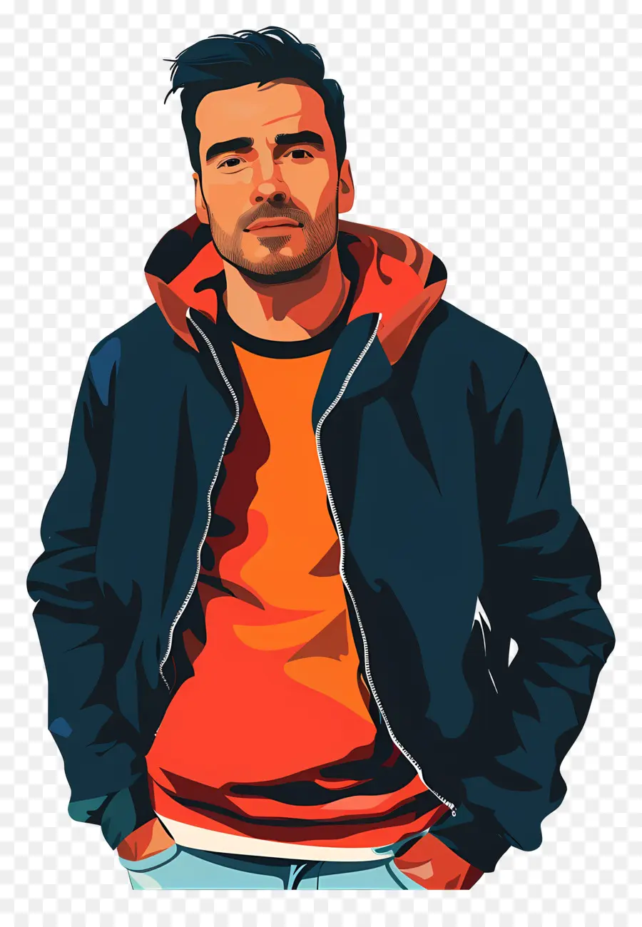 Karikatür Adam，Adam PNG