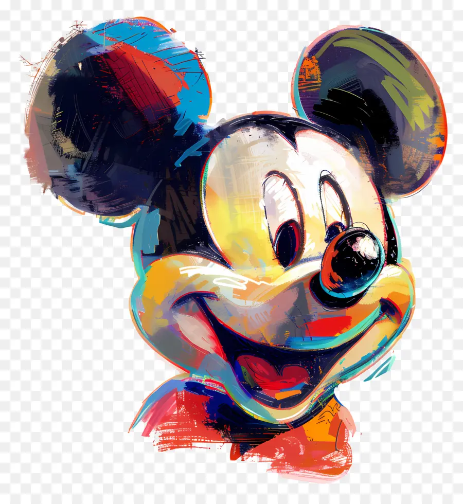 Mickey Fare Kafası，Miki Fare PNG