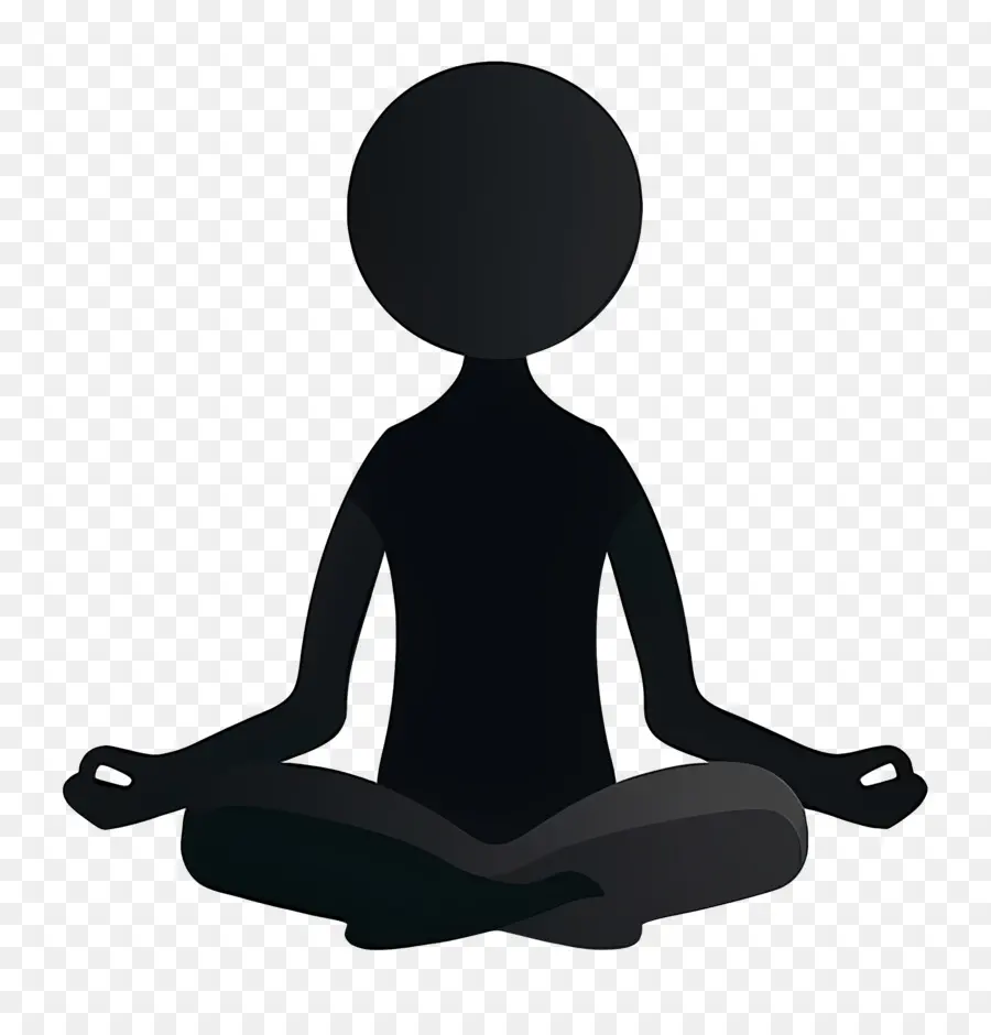 Sopa Şekil Meditasyon，Meditasyon Yapan Kişi PNG