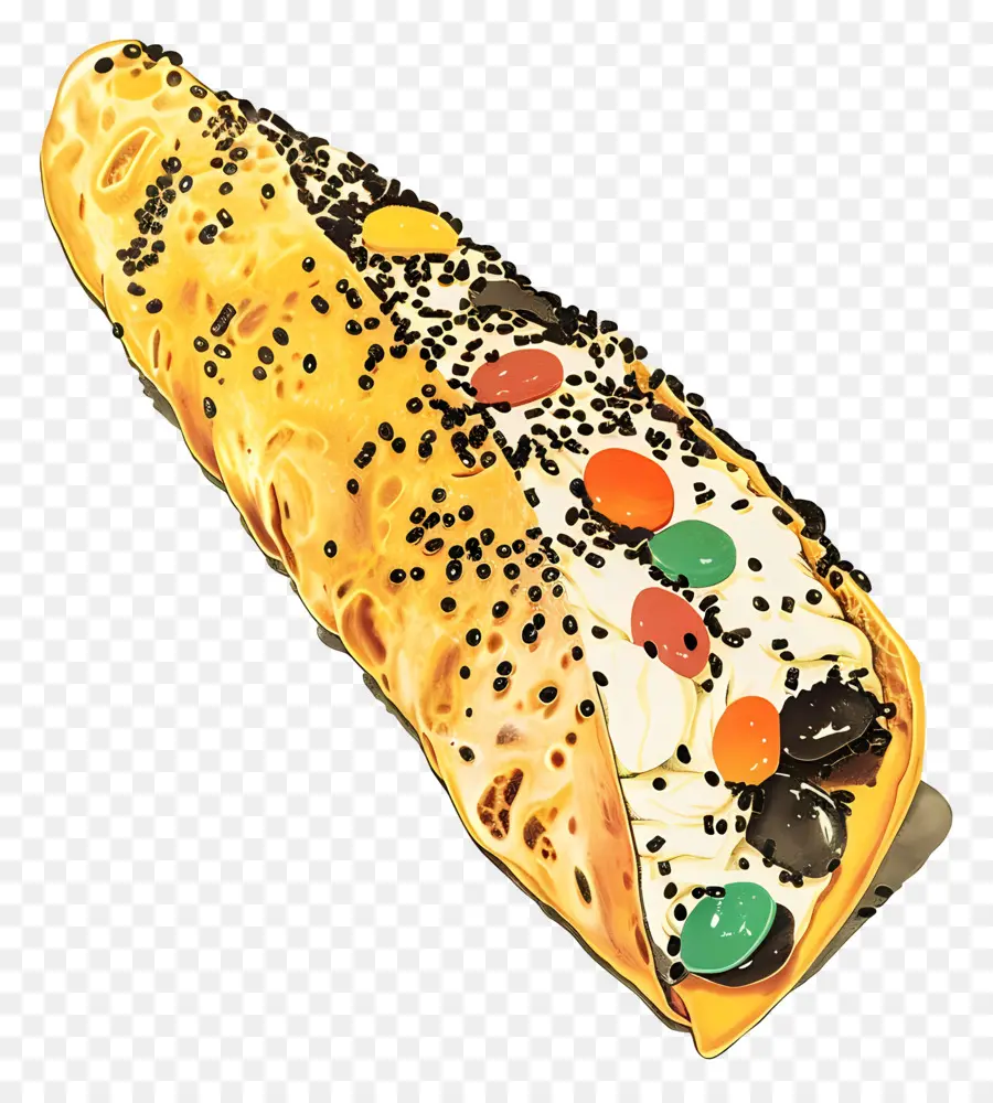 Cannoli，Tatlı PNG