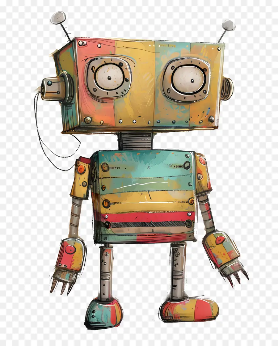 Robot，Maden PNG