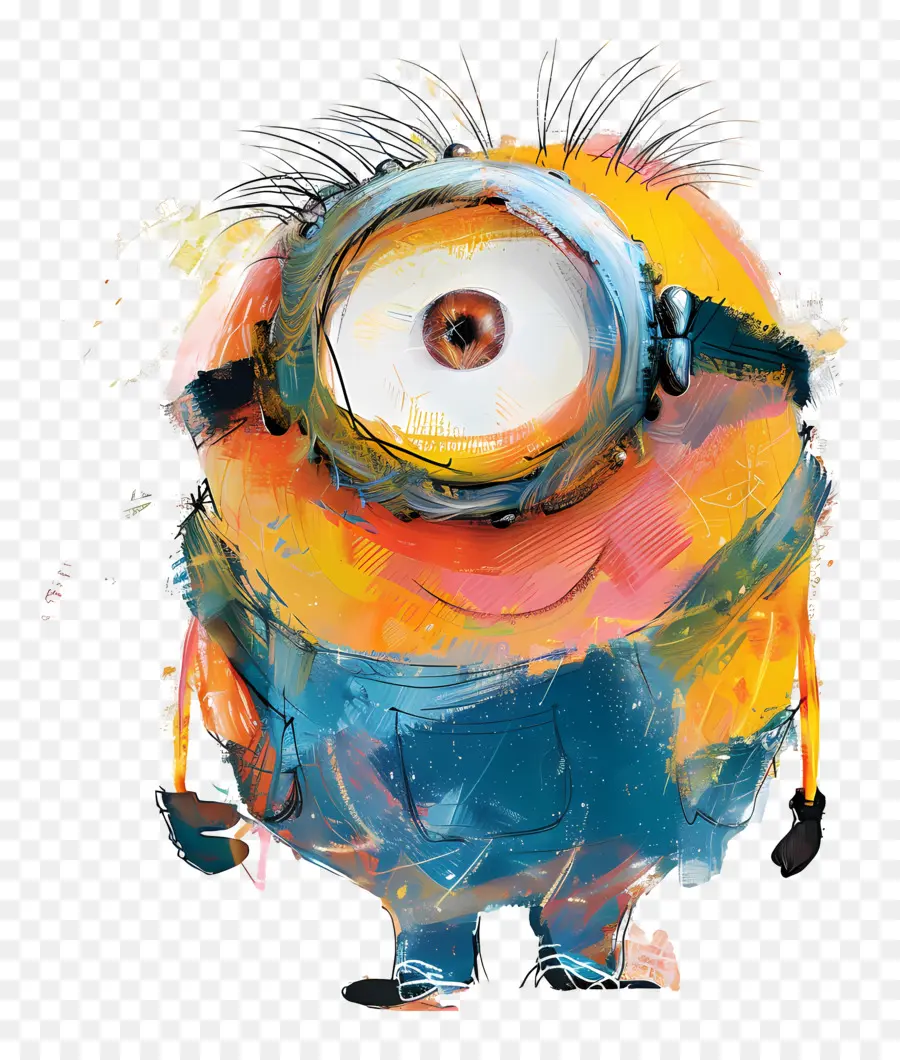 Aşağılık Ben Minion，Renkli Minion PNG